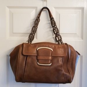 Banana Republic leather handbag